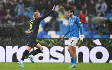 Piove sul Napoli: l'Empoli vince 1.0 con Kovalenko