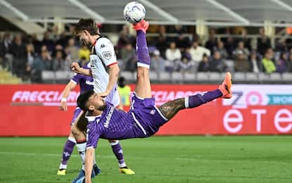 Ikoné risponde a Gudmundsson: Fiorentina-Genoa 1-1