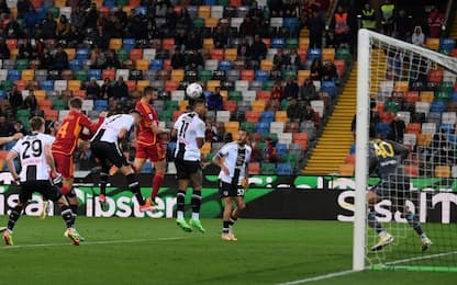 Roma, vittoria Champions: Udinese ko 2-1