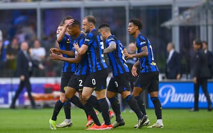 L'Inter riprende la Lazio nel finale: finisce 1-1