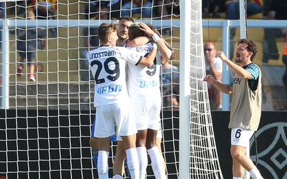Il Napoli serve un altro poker: Lecce battuto 4-0