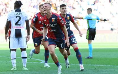 Udinese-Genoa 1-2 LIVE: doppietta di Gudmundsson