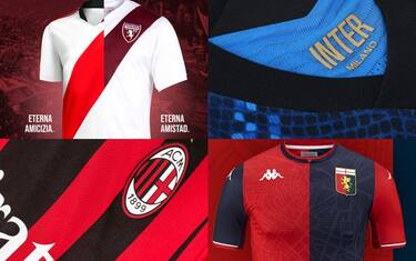 Le nuove maglie della Serie A 2021-2022. FOTO