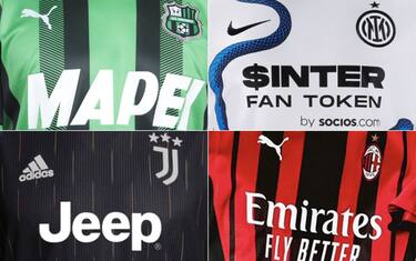 Le nuove maglie della Serie A 2021-2022. FOTO