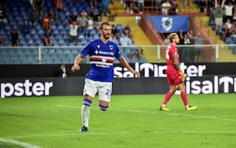 italian soccer Serie A match - UC Sampdoria vs SS Lazio - Serie A 2022/23 - 31/08/2022