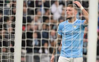 Foto Alfredo Falcone/LaPresse 8 Gennaio 2023 - Roma, Italia - sport, calcio - Lazio vs Empoli - Campionato italiano di calcio Serie A TIM 2022/2023 - Stadio Olimpico. Nella foto:Ciro Immobile (SS Lazio)

Foto Alfredo Falcone/LaPresse January 8, 2023 Rome, Italy - sport, soccer - Lazio vs Empoli - Italian Serie A Football Championship 2022/2023 - Olimpic Stadium. In the pic:Ciro Immobile (SS Lazio)