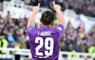 Fiorentina's forward Luis Muriel jubilates after scoring a goal during the Italian Serie A soccer match between ACF Fiorentina and Uc Sampdoria at the Artemio Franchi stadium in Florence, Italy, 20 January 2019
ANSA/CLAUDIO GIOVANNINI