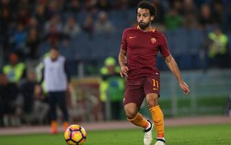 06.11.2016. Stadio Olimpico, Rome, Italy. Serie A Football. Roma versus Bologna.Salah score the gol during the match.