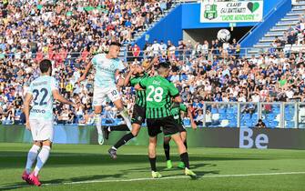 italian soccer Serie A match - US Sassuolo vs Inter - FC Internazionale