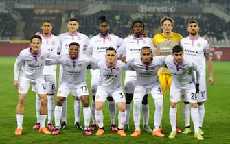 Us Cremonese team picture during the Italian Serie A, football match between Torino FC and Us Cremonese, on 20 February 2023 at Stadio Olimpico Grande Torino in Turin, Italy. Photo Ndrerim Kaceli