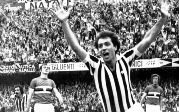 22 maggio 1977, Stadio Ferraris di Genova: Sampdoria-Juventus 0–2 Bettega