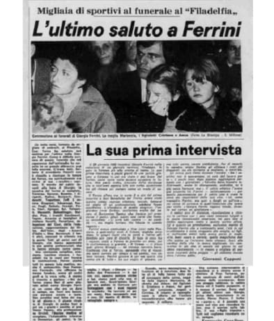Giorgio Ferrini con 566 presenze è al primo posto nella classifica dei giocatori più presenti con la maglia del Torino Giorgio Ferrini