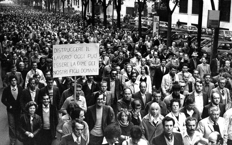 14 ottobre 1980: la marcia dei 40.000 a Torino Marcia dei 40mila