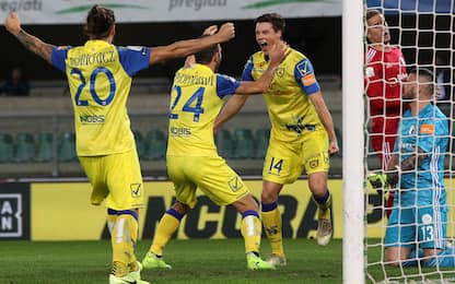 Serie B, il Chievo batte l'Entella: è terzo