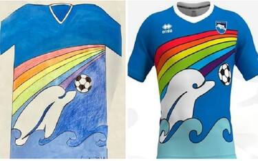 Maglia Special del Pescara, vince un baby tifoso