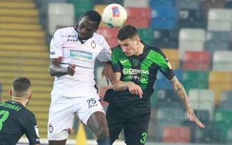 Pordenone vs Crotone - Serie BKT 2019/2020 Foto Antonio Ros/LaPresse
08 dicembre 2019 Udine (UD) Italia
sport calcio
Pordenone vs Crotone - Campionato di calcio Serie BKT 2019/2020 - Stadio Dacia Arena Udine.
Nella foto: SIMY NWANKWO E MICHELE CAMPORESE
Photo Antonio Ros/LaPresse
December 08, 2019 Udine (UD) Italy
sport soccer
Pordenone vs Crotone - Italian Football Championship League BKT 2019/2020 - Dacia Arena stadium, Udine.
In the pic: SIMY NWANKWO AND MICHELE CAMPORESE