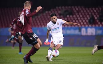 Salernitana vs Crotone - Serie BKT 2019/2020 Foto Cafaro/LaPresse
15 Dicembre 2019 Salerno, Italia
sport calcio
Salernitana vs Crotone - Campionato di calcio Serie BKT 2019/2020 - Stadio Arechi
Nella foto: Giovanni Crociata (F.C Crotone).
Photo Cafaro/LaPresse
December 15, 2019 Salerno, Italy
sport soccer
Salernitana vs Crotone - Italian Football Championship League BKT 2019/2020 - Arechi stadium.
In the pic: Giovanni Crociata (F.C Crotone).