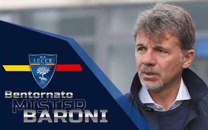 Lecce, è ufficiale: Baroni è il nuovo allenatore