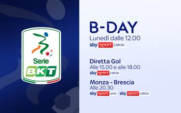 Serie B, il programma della 35^ giornata