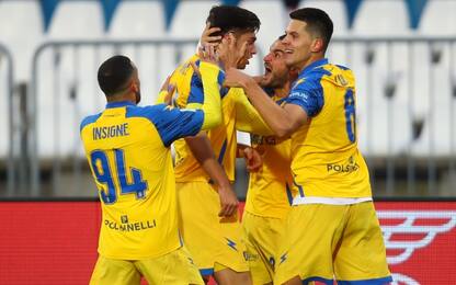 Il Frosinone continua la corsa: Brescia ko 3-1