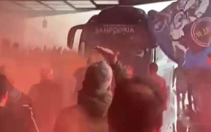 La Samp parte per Palermo: che carica dai tifosi!
