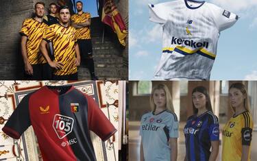 Le maglie ufficiali delle squadre di Serie B