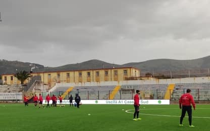 Furto al "Pinto", ma Casertana-Catania si gioca