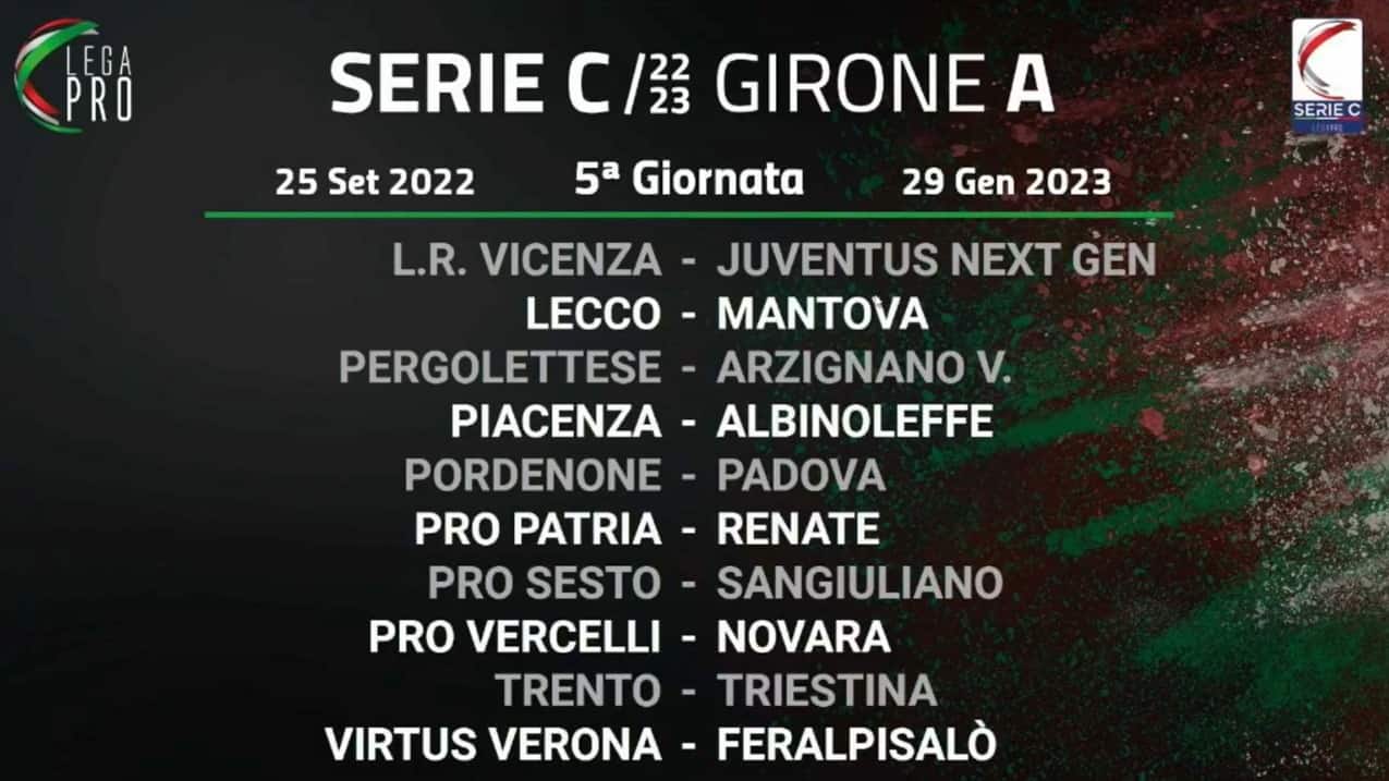 serie d girone c classifica