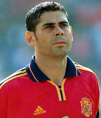Hierro Fernando 
Spain National Football Team 2001-2002
Photo Omega
