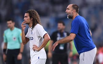 06 Matteo GUENDOUZI (om) - Igor TUDOR (Entraineur Marseille OM) during the Ligue 1 Uber Eats match between Marseille and Reims at Orange Velodrome on August 7, 2022 in Marseille, France. (Photo by Philippe Lecoeur/FEP/Icon Sport) - Photo by Icon sport/Sipa USA