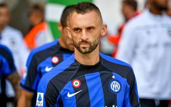 Inter's Marcelo Brozovic portrait  during  Udinese Calcio vs Inter - FC Internazionale, italian soccer Serie A match in Udine, Italy, September 18 2022