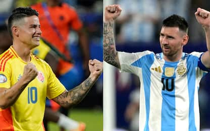 Copa America, alle 2 la finale Argentina-Colombia