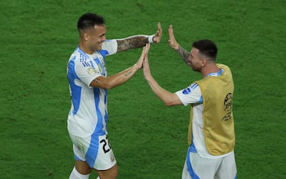 Copa America, trionfo Argentina: decisivo Lautaro