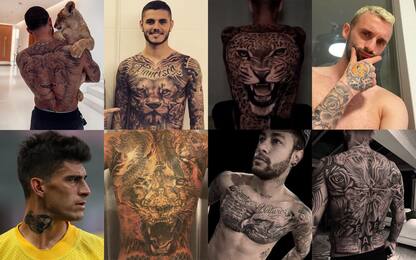 Non solo Politano, i tatuaggi più pazzi nel calcio
