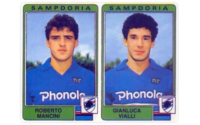 Guerin sportivo poster la nazionale azzurra Italia 90 Baggio Vialli Giannini