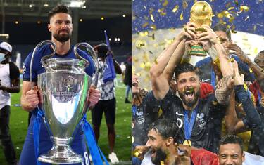 Giroud&Co, chi ha vinto Champions e Mondiali