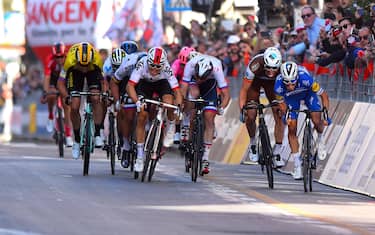 French Julian Alaphilippe (R / Deceuninck-Quick-Step) won the 110th edition of the Milano-Sanremo cycling race in Sanremo, Italy, 23 March 2019.
ANSA/DARIO BELINGHERI