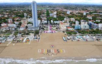 Giro d'Italia 2020 - edizione 103 - Tappa 12 - Da Cesenatico a C Foto Jennifer Lorenzini/LaPresse
15 ottobre 2020 Italia
Sport Ciclismo
Giro d'Italia 2020 - edizione 103 - Tappa 12 - Da Cesenatico a Cesenatico (km 204)
Nella foto: le immagini dall'alto della tappa
Photo Jennifer Lorenzini/LaPresse
October 15, 2020 Italy
Sport Cycling
Giro d'Italia 2020 - 103th edition - Stage 12 - from Cesenatico to Cesenatico
In the pic: the race