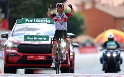 Majka vince la 15^ tappa, Eiking maglia rossa