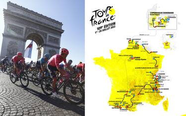 Tour de France 2022, il percorso e le tappe