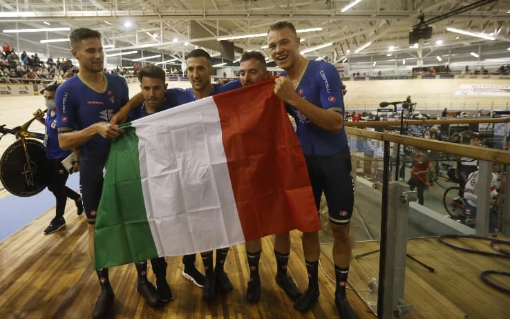Italia oro inseguimento squadre