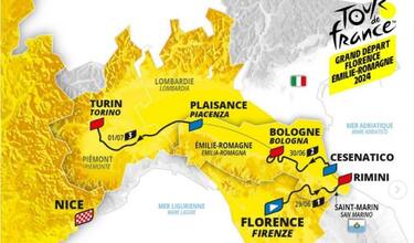Tour de France 2024, storica partenza da Firenze