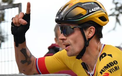 Tirreno-Adriatico, bis di Roglic: è nuovo leader 
