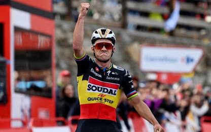 Evenepoel vince la 3^ tappa, poi cade e si ferisce