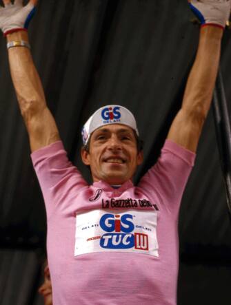 ©Delmati / LApresse
10-06-1984 Verona Italia
Sport Ciclismo
67¡ Giro d'Italia
Nella Foto il vincitore FRANCESCO MOSER