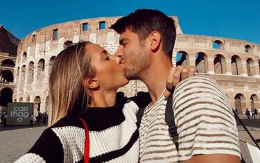 Morata e Alice: cartoline da Roma! FOTO