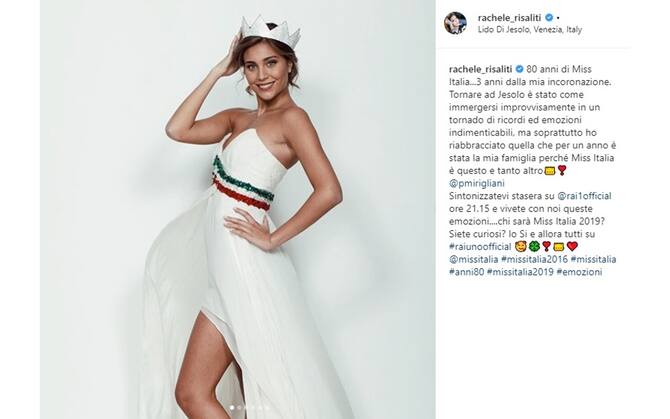 Rachele Risaliti, una super Miss (Italia) per Castrovilli ...