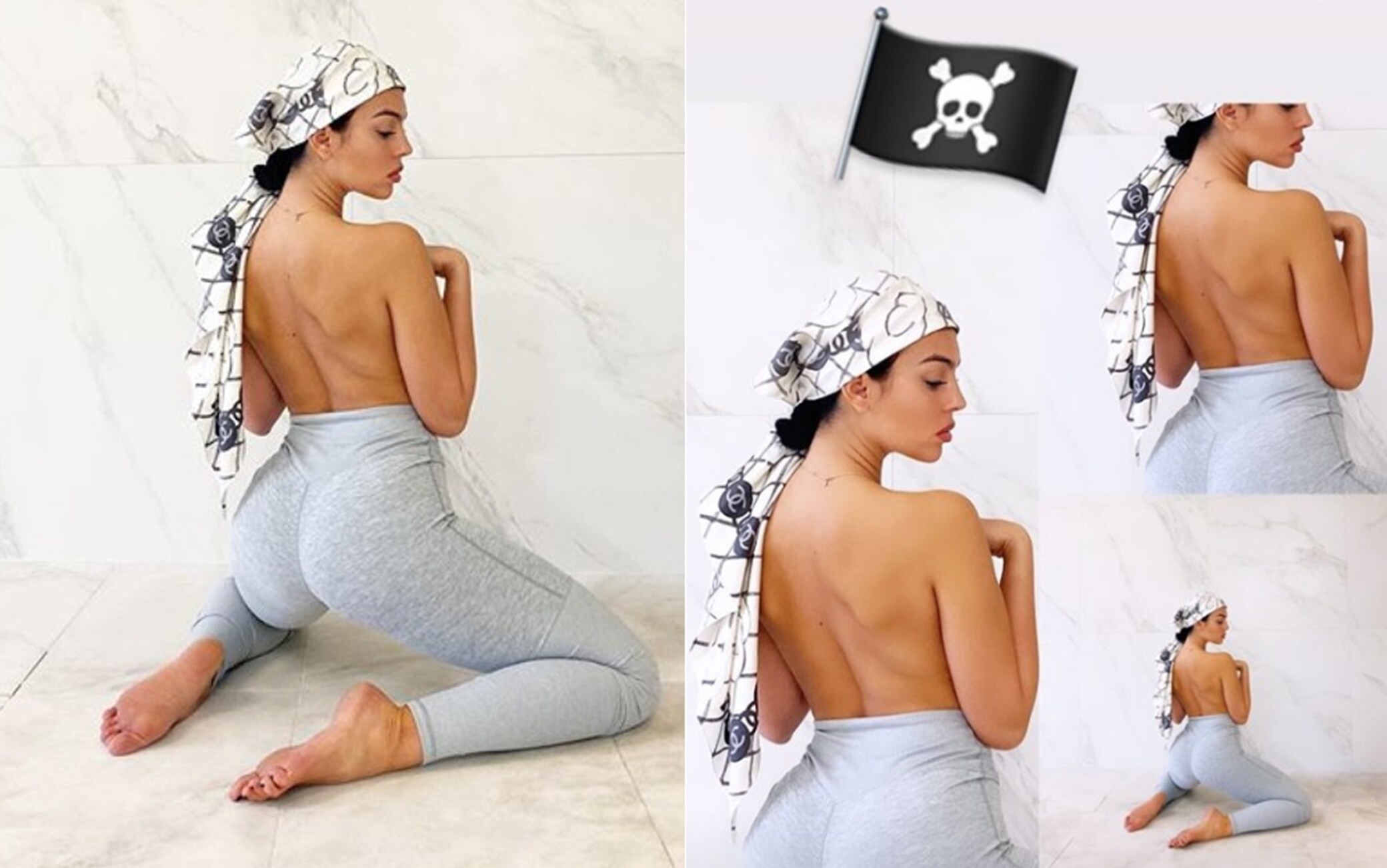 Georgina Rodriguez Da Paura La Corsara Bianconera Le Foto Sky Sport