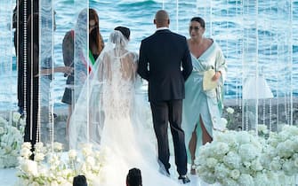 Matrimonio di Marcell Jacobs e Nicole Daza