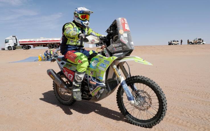Straver durante la settimana tappa della Dakar 2020 tra Riyadh e Wadi Al-Dawasir